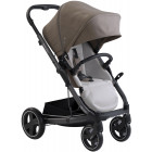 Коричневий з сірим