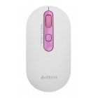 Білий з рожевим