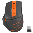 Черный с оранжевым