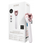 Белый с розовым