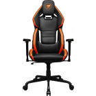 Черный с оранжевым