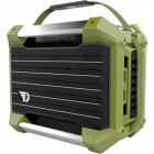 Черный с зеленым