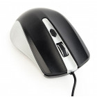 Черный с серебристым