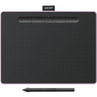 Черный с розовым