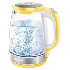 Прозорий з жовтим