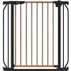 Чорний з коричневим