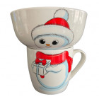 Білий з малюнком