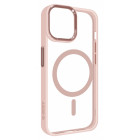 Прозорий з рожевим