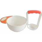 Белый с розовым