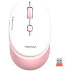 Белый с розовым