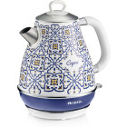 Белый с синим