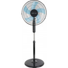 Черный с голубым