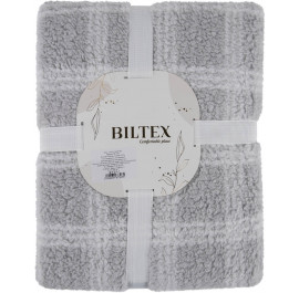 Плед полуторний Biltex шерпа Salford 150х200 (2000031673035)